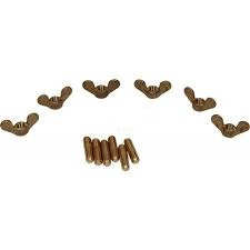 Impeller pump wing nut set 8/32 x M4 (6 pieces)