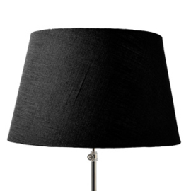Classic Natural Linen Lampshade black 42x55