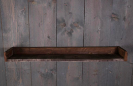 Oud sloophouten wandplank 80 cm