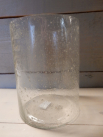 Glas bubbels H 20cm 0 15cm