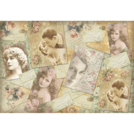 Decoupage ricepapier DFS 353 48x33 CM