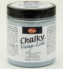Chalky vitage-look krijtverf 250ML Perlblau