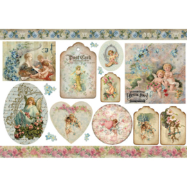 Decoupage ricepapier DFS 209 48x33 CM