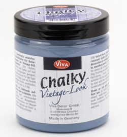 Chalky vitage-look krijtverf 250ML   Rauchblau