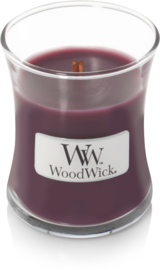 Woodwick Dark poppy Mini Candle