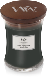 WoodwickBlack Peppercorn Medium Candle