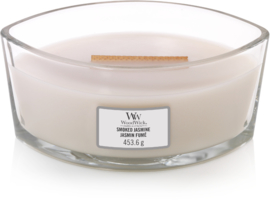 Woodwick Smoked Jasmine Ellipse Candle