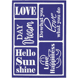 Sjabloon Viva Decor Hello sunshine