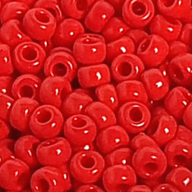 Miyuki rocailles maat 8 opaque red