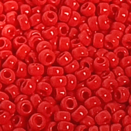Miyuki rocailles maat 11 opaque red