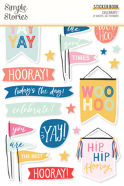 Simple Stories - Celebrate! stickerboek