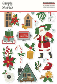 Simple Stories - Hearth & Holiday stickerboek
