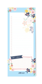 Ditsy Floral Magnetic To Do List Pad