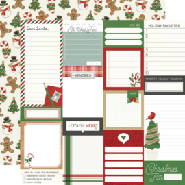 Simple Stories - Hearth & Holiday Journal Elements Double Sided 12x12