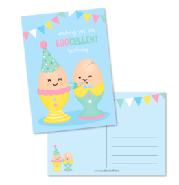 Eggcelent birthday