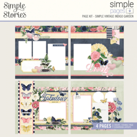 Simple Stories - Indigo Garden Simple Pages Page Kit