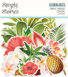 Simple Stories - SV Coastal Floral Bits & Pieces