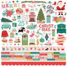 Simple Stories - Mix & A-Mingle stickervel 12x12