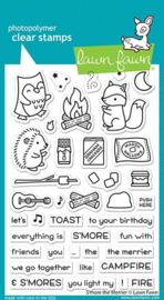 Lawn Fawn - S'more the Merrier clear stamps