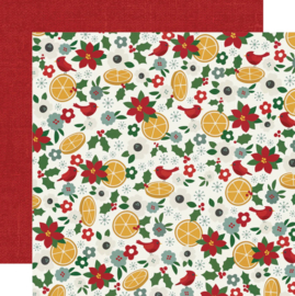 Simple Stories - Hearth & Holiday Spreading Cheer Double Sided 12x12