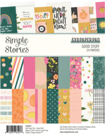 Simple Stories - Good Stuff 6x8 paper pad