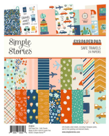 Simple Stories - Save Travels 6x8 paper pad