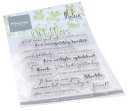 Marianne Design - Clear Stamps Opkikkers by Marleen (NL)