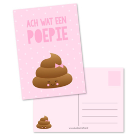 Ach wat een poepie roze