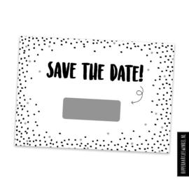 Kraskaart DIY- Save The Date (10 stuks)