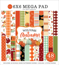 Echo Park - Welcome Autumn 6x6 mega paper pad