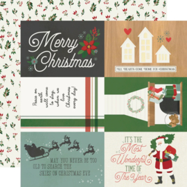 Simple Stories - Hearth & Holiday 4x6 Elements Double Sided 12x12