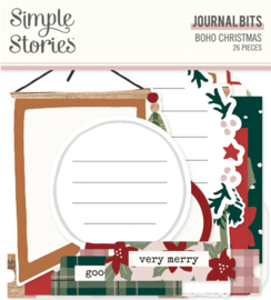 Simple Stories - Boho Christmas Journal Bits & Pieces