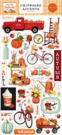 Echo Park - Welcome Autumn chipboard accents