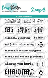 Carlijn Design - Oeps sorry