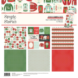 Simple Stories - Ugly Christmas Sweater collection kit