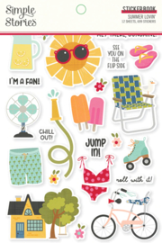 Simple Stories - Summer Lovin' stickerboek