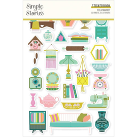 Simple Stories - Flea Market stickerboek