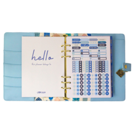 Sky Blue Personal Planner