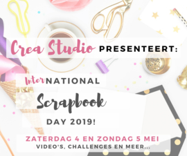 Crea Studio presenteert: International Scrapbook Day 2019!
