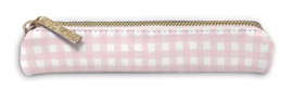 Ballerina Pink Check Pencil Case