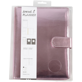 A5 ringband planner - roze