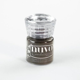 Nuvo embossing poeder - Hot Chocolate