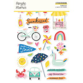 Simple Stories - Sunkissed Stickerboek