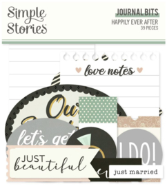 Simple Stories - Happily Ever After journal bits & pieces