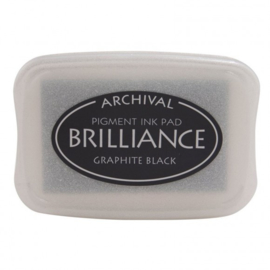 Brilliance ink pad - Graphite Black