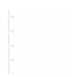 A5 Notebook refill White Bullet Journal