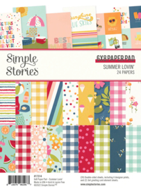 Simple Stories - Summer Lovin'  6x8 paper pad