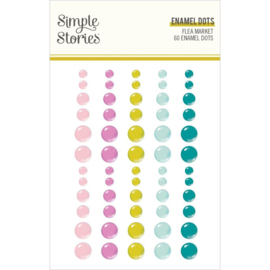 Simple Stories - Flea Market enamel dots