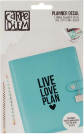 Decal sticker - Live Love Plan