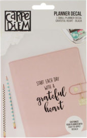 Decal sticker - Grateful Heart